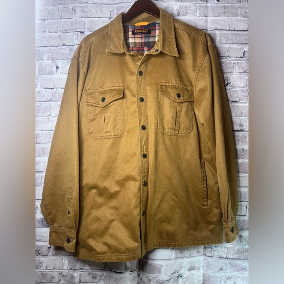 Chemise Homme Ridgecut Toughwear - XL, Bleu, Manches Longues, Poche Zippée - Occasion Parfait état